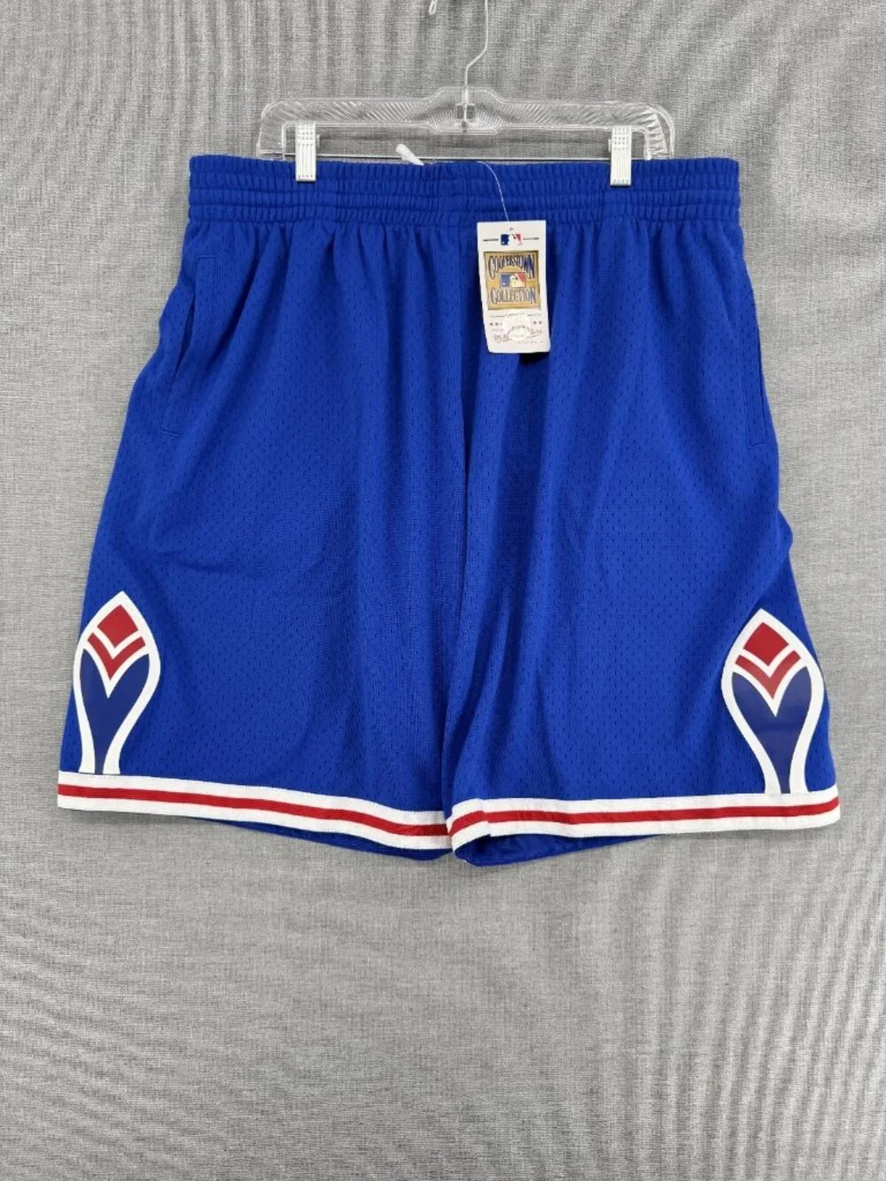 Mitchell & Ness Cooperstown Atlanta Braves Royal Mesh Team Shorts Mens 2XL 8